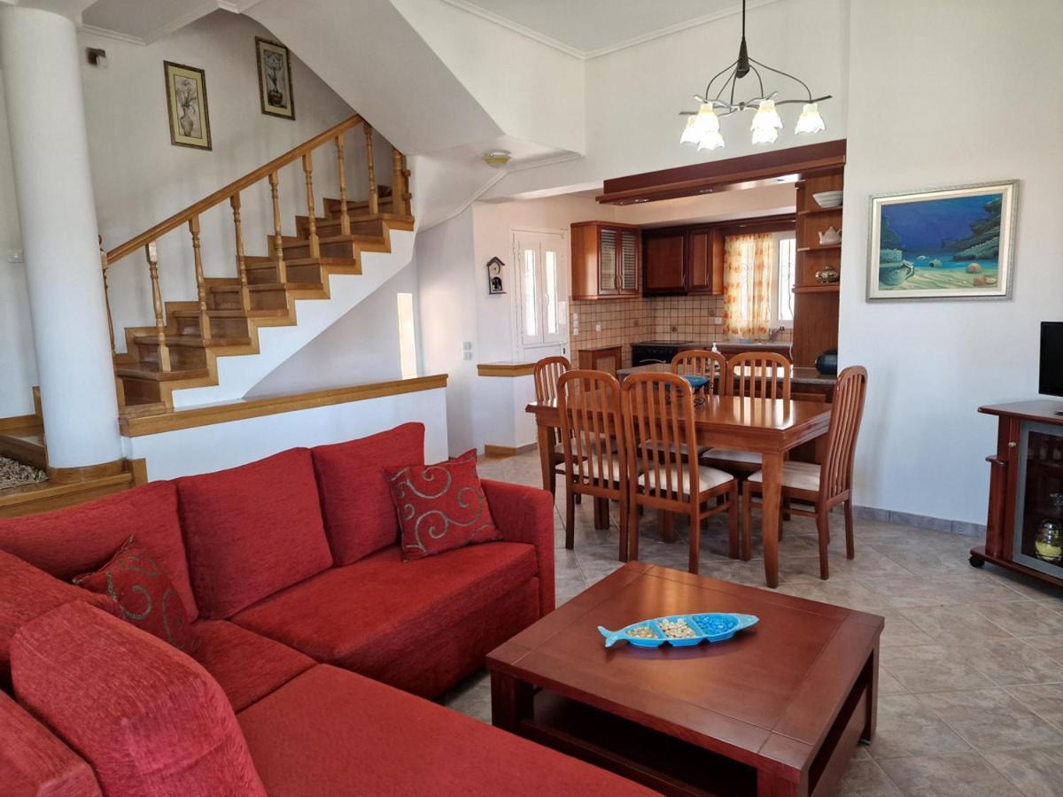 Villa Liana : Luxury Villa With Fantastic Sea View, Near Airport Pórto Ráfti Exteriér fotografie