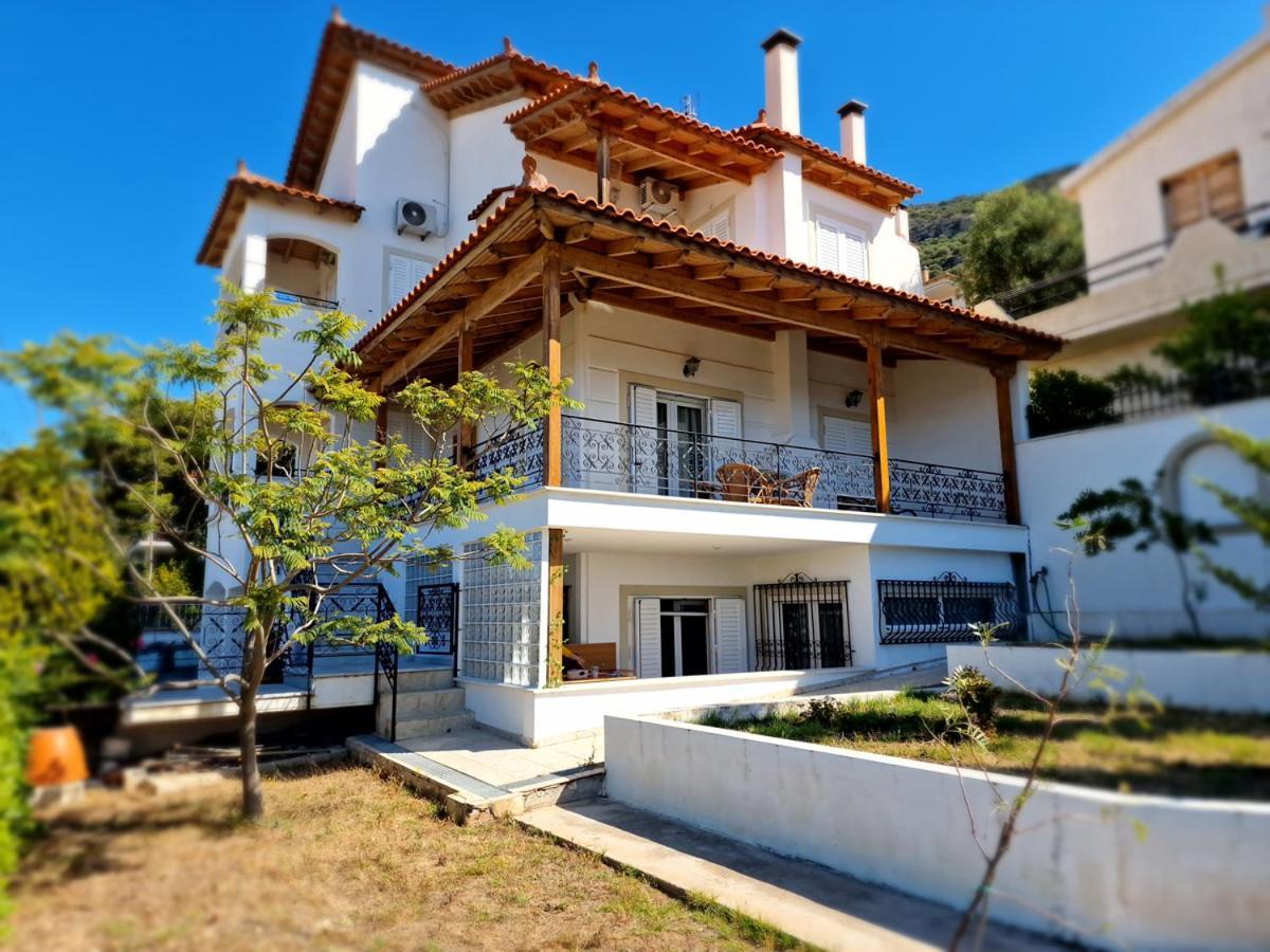 Villa Liana : Luxury Villa With Fantastic Sea View, Near Airport Pórto Ráfti Exteriér fotografie
