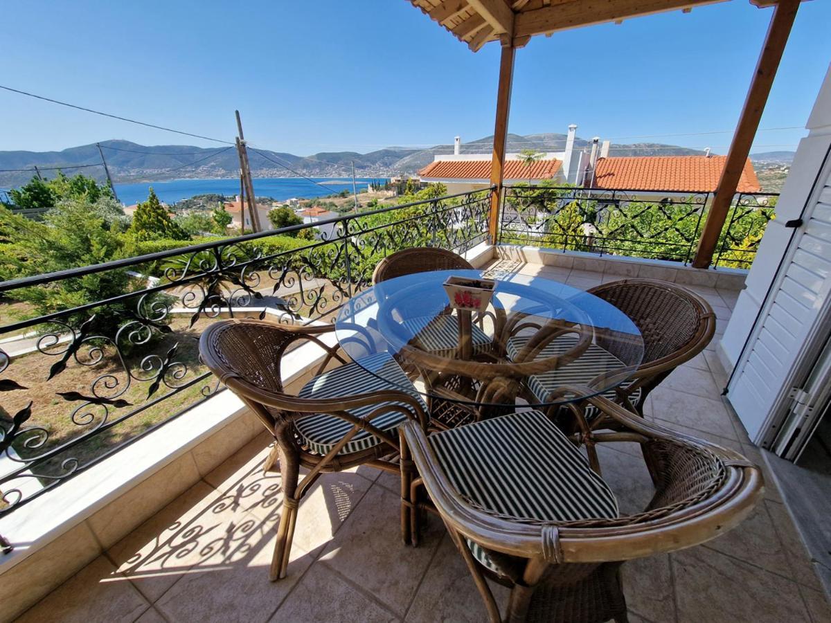 Villa Liana : Luxury Villa With Fantastic Sea View, Near Airport Pórto Ráfti Exteriér fotografie