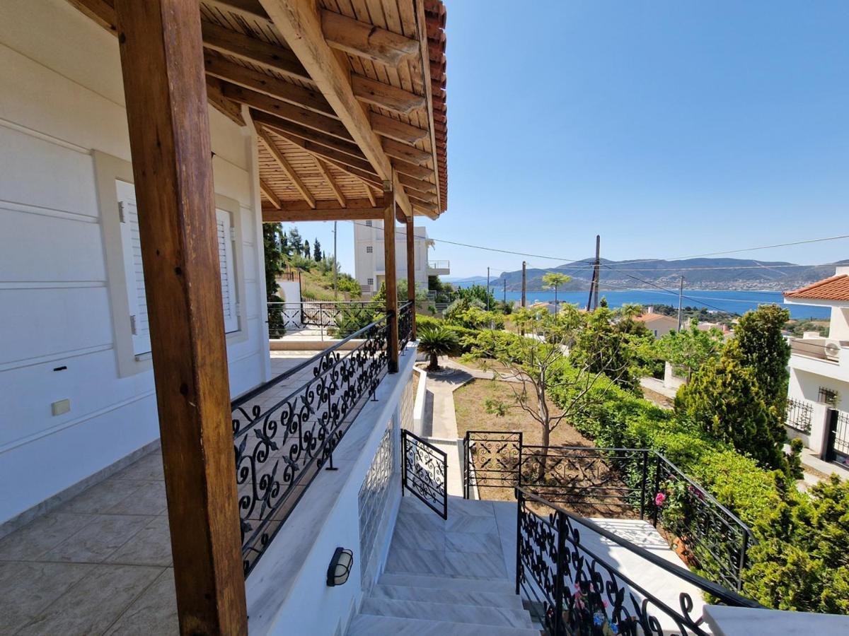 Villa Liana : Luxury Villa With Fantastic Sea View, Near Airport Pórto Ráfti Exteriér fotografie
