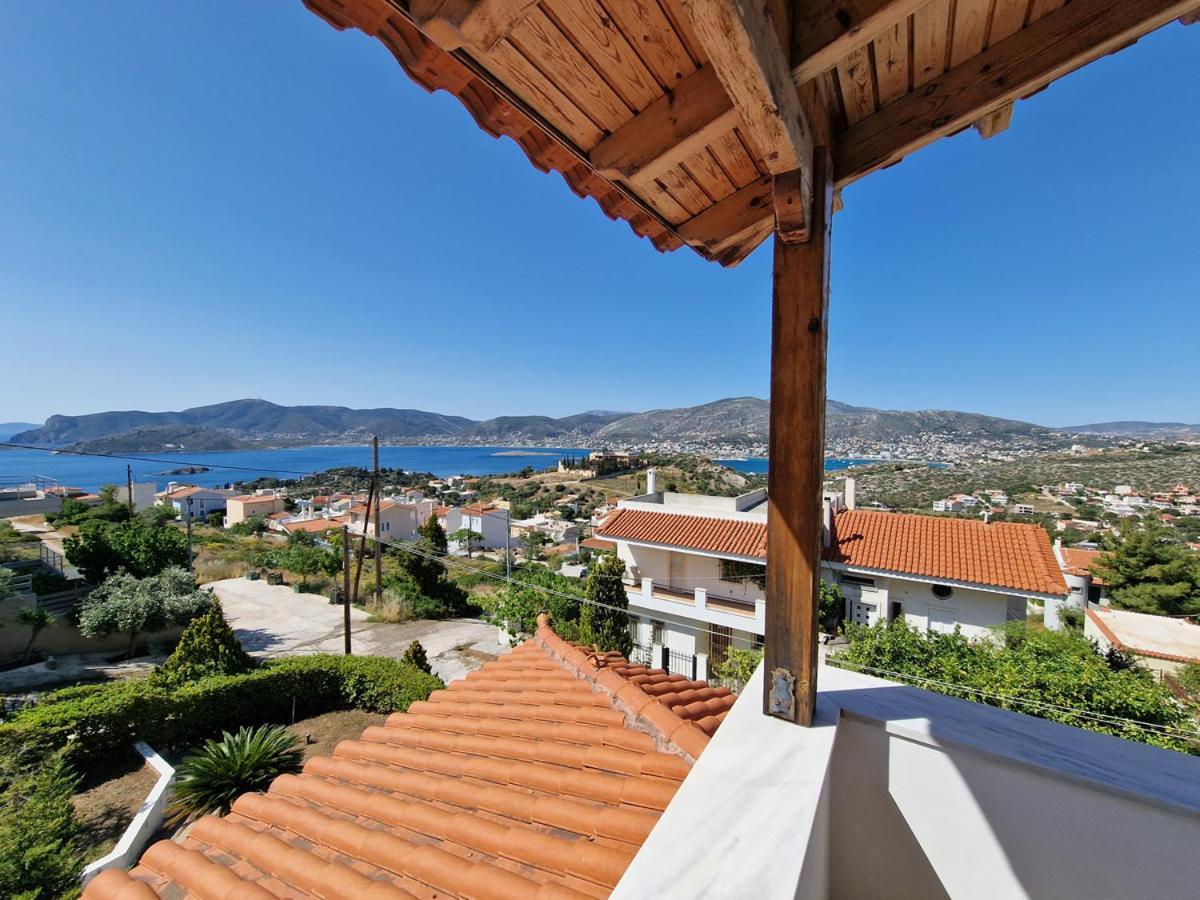 Villa Liana : Luxury Villa With Fantastic Sea View, Near Airport Pórto Ráfti Exteriér fotografie