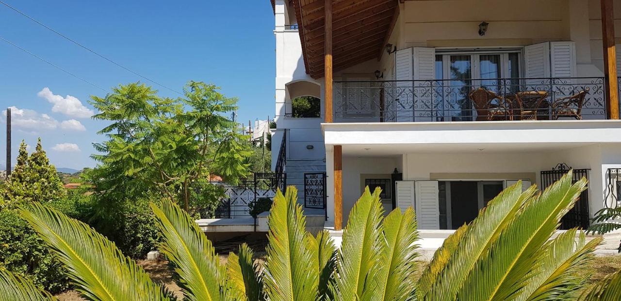 Villa Liana : Luxury Villa With Fantastic Sea View, Near Airport Pórto Ráfti Exteriér fotografie