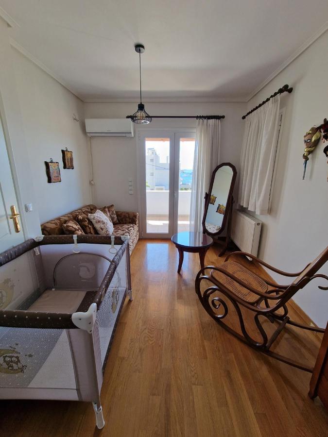 Villa Liana : Luxury Villa With Fantastic Sea View, Near Airport Pórto Ráfti Exteriér fotografie