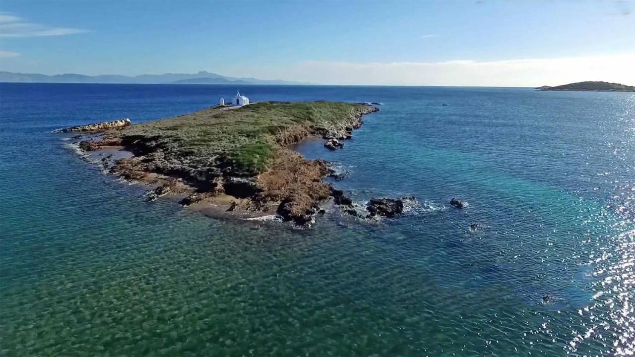 Villa Liana : Luxury Villa With Fantastic Sea View, Near Airport Pórto Ráfti Exteriér fotografie